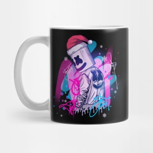 Marshmello graffiti christmas Mug